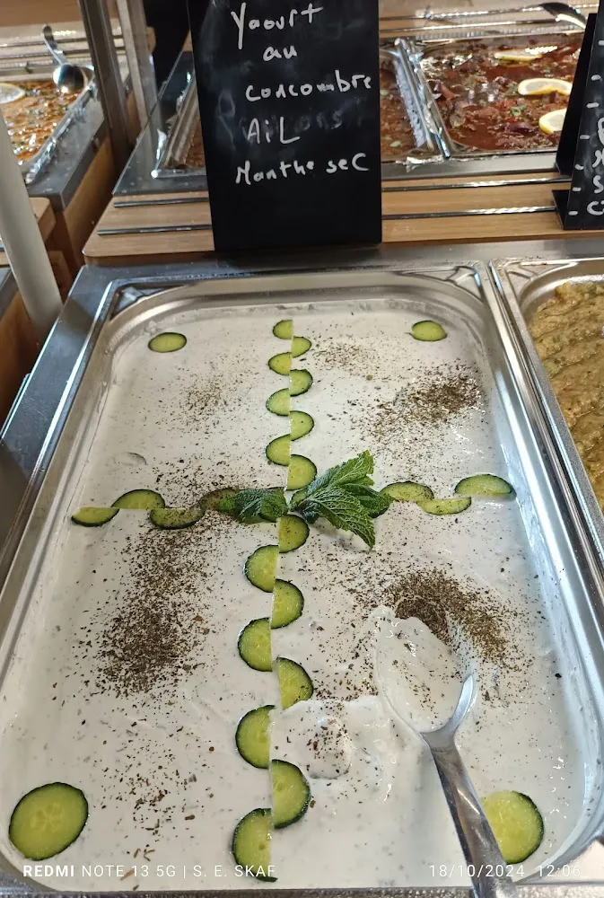 Yaourts Au Concombre Et Ail